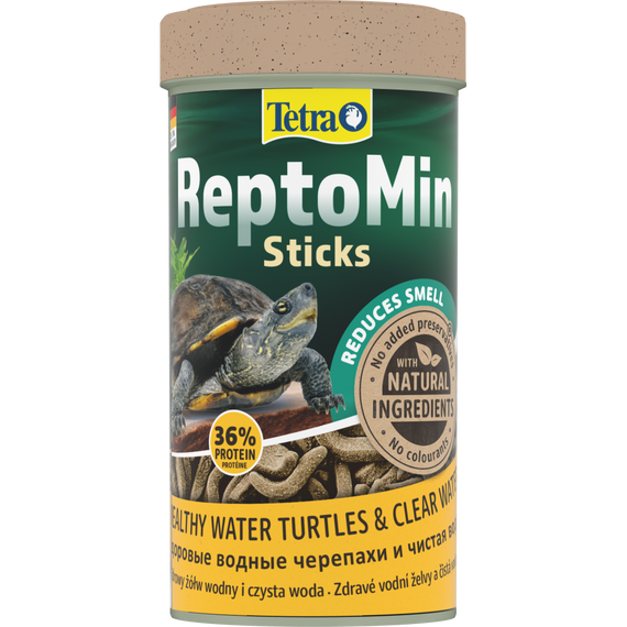 Корм сухий Tetra ReptoMin для водоплавних черепах в паличках 250 мл | Зображення 3