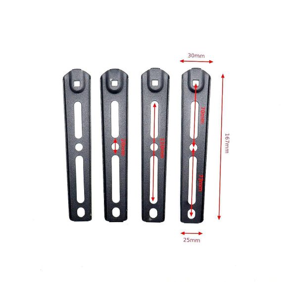 Кронштейн для телевізора 14"-55", 50 кг, HDL-117-B-2 / Кріплення для телевізора та монітора з поворотом | Зображення 6