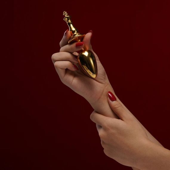 Анальная пробка Король из коллекции "Шахматы" UPKO The Chess Collection-King sexstyle | Зображення 3