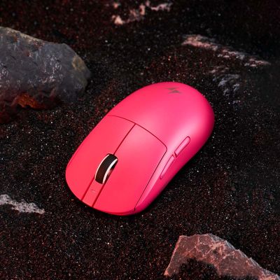 Мышка ATK Dragonfly A9 Ultra Lightweight Wireless/Bluetooth/USB Pink (ATK-A9-ULTRA-PNK) | Зображення 1
