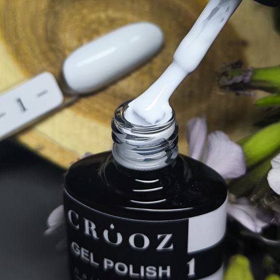 Гель-лак Crooz 01 (білий) 8мл