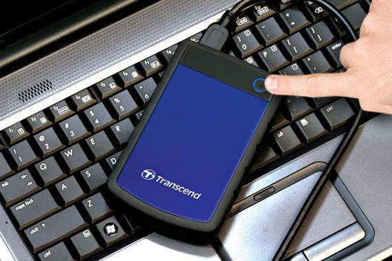 Жорсткий диск Transcend StoreJet 2.5&quot; USB 3.1 4TB StoreJet 25H3 Blue (TS4TSJ25H3B) | Зображення 3