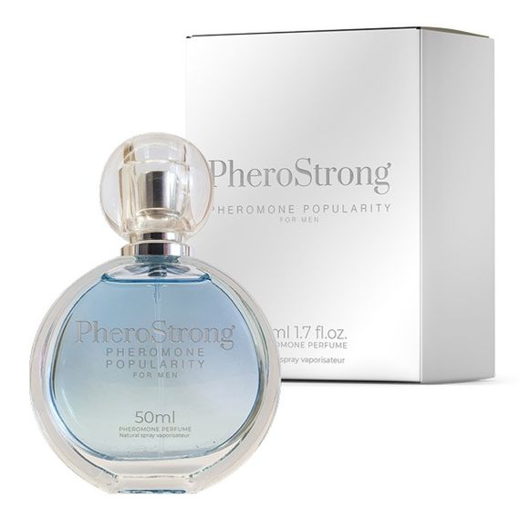 Туалетна вода з феромонами PheroStrong pheromone Popularity for Men, 3200094 Sex Aura
