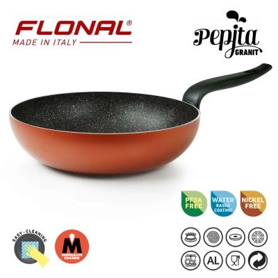 Сковорода Flonal WOK Pepita Granit 32 см (PGFWO3250) | Зображення 5