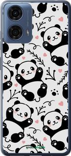 Чохол на Motorola Moto G24 Power Панди "4318u-3665-2448"