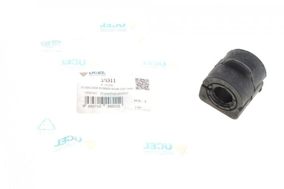 Втулка стабілізатора заднього Ford Connect d=22mm  низький дах  20311