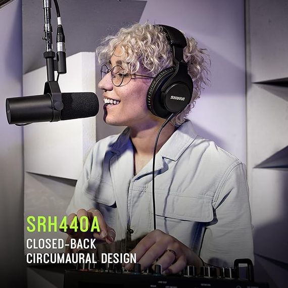 Навушники Shure SRH440A Professional Studio Black | Зображення 3