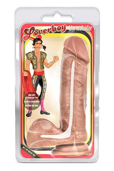 Фалоімітатор LOVERBOY The MATADOR, Телесный | Зображення 1