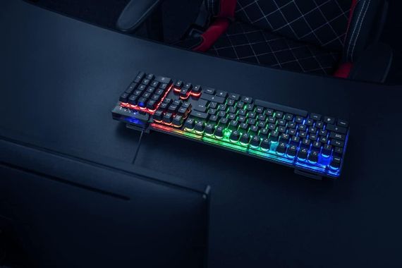 Игровая клавиатура Trust GXT 835 Azor с подсветкой проводная 3 режима LED, полноразмерная, QWERTY (английский) | Зображення 4