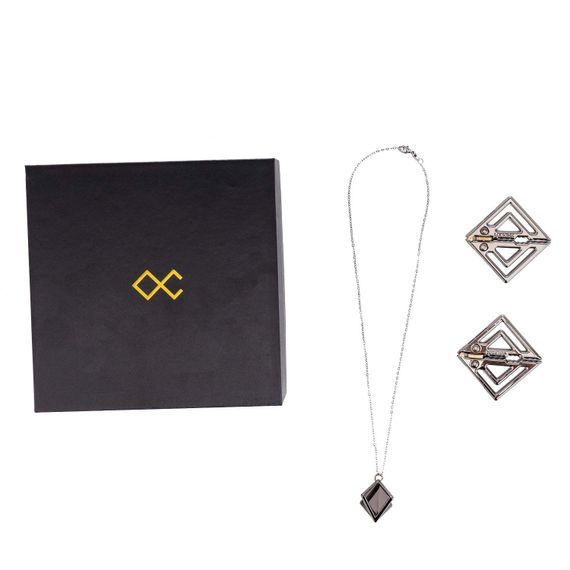 Затискачі для сосків з легкої підвіскою LOCKINK Adjustable Nipple Clamps with Light Pendant - Grey | Зображення 8