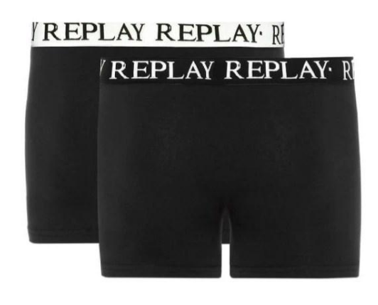 Чоловічі анатомічні труси боксери Replay (2 шт) | Зображення 1
