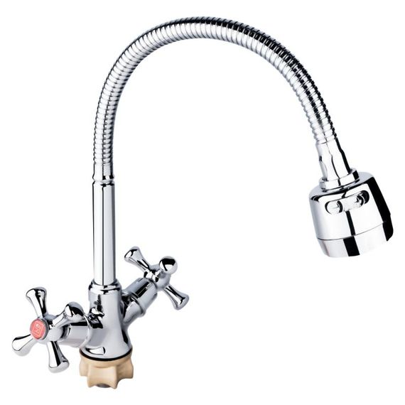 Змішувач для кухні з рефлекторним зливом Lidz (CRM) 75 21 271F-4