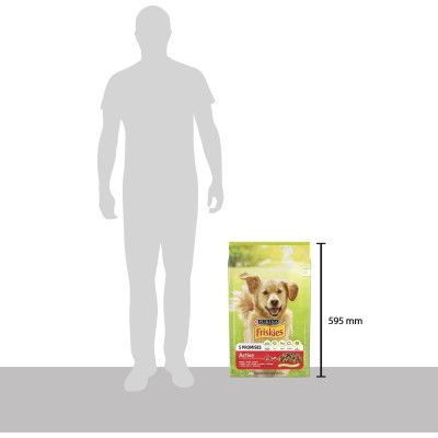 Сухой корм для собак Purina Friskies Active с говядиной 10 кг (7613031395484) | Зображення 3