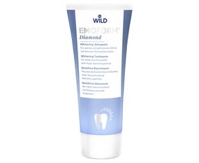 Зубна паста з часточками діаманту та фторидом Dr. Wild EMOFORM Diamond, 75 мл