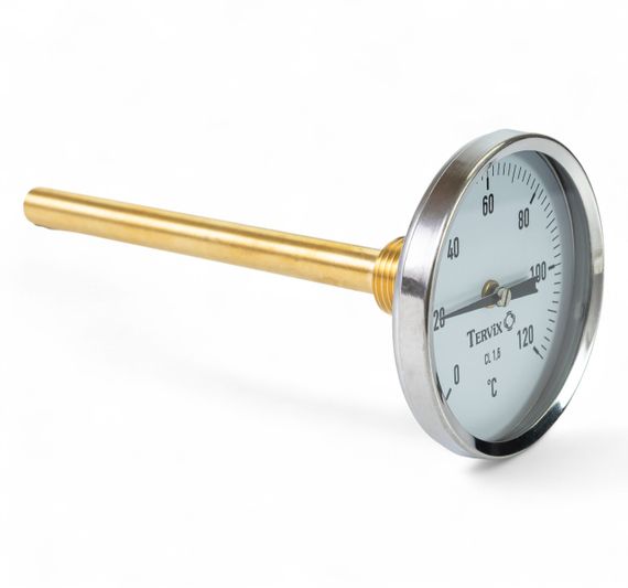 356855 термометр Bith Tervix Pro Line 80/150 0-120С 1/2" акс. | Зображення 1