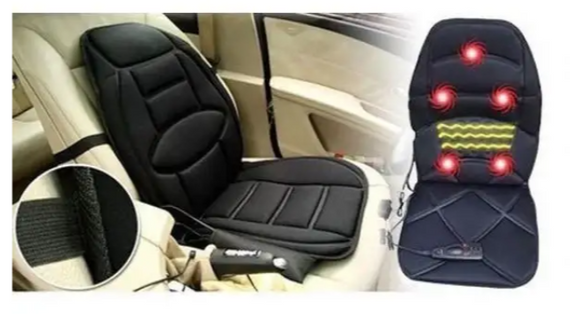 Масажна накидка на сидіння Massage Seat Topper LY-408, накидка для автомобіля, масаж у домашніх умовах   знижка | Зображення 5