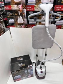 Бузковий Відпарювач вертикальний для одягу зі стійкою Zepline 3500Вт ZP-131