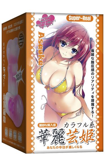 Мастурбатор Анус Asaoka Geisha Sexy Vagina (Crystal Version) прозорий без вібрації Sex Aura | Зображення 1