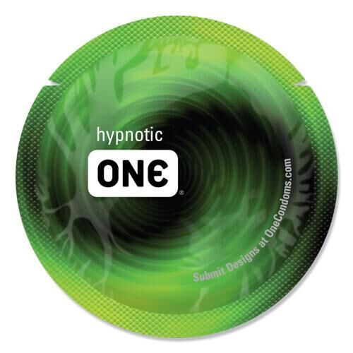 Презерватив ONE Glowing Pleasures, 1 шт, світиться в темряві, зі змазкою | Зображення 2