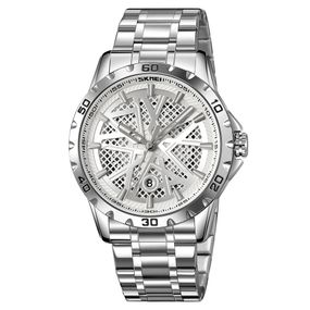 Чоловічий годинник Skmei 9337SISI Silver