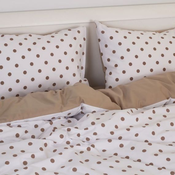 Постільна білизна євро ТЕП Happy Sleep Chocolate Dots 2-03796_35238 220х200 см | Зображення 3