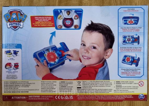 Щенячий патруль Интерактивный планшет Райдера со светом и звуками. Paw Patrol Ryder's Interactive Pup Pad | Зображення 7