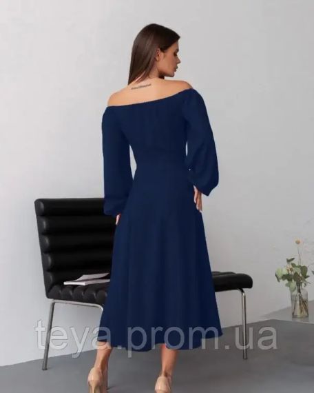 Плаття для жінок колір темно-синій розміри S, 3XL, L, XL, XXL, M FI_009400 | Зображення 2