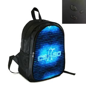 Рюкзак міський/шкільний 38×28см з принтом CS:GO/Counter-Strike дитячий, підлітковий, спортивний (4136)