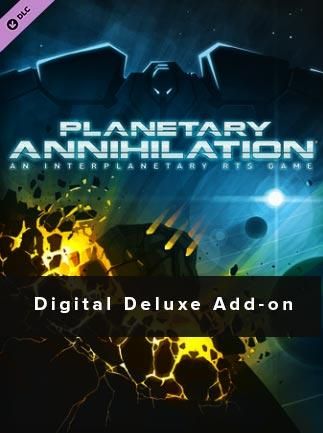 Planetary Annihilation - Digital Deluxe Add-on Steam Key GLOBAL