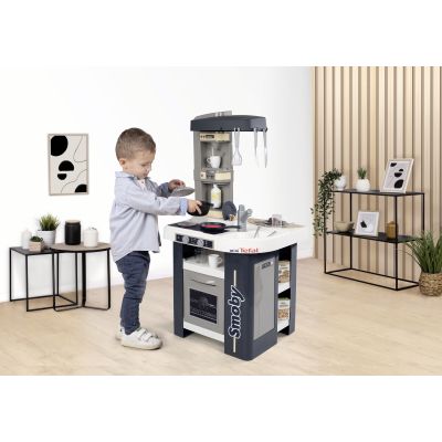 Игровой набор Smoby Интерактивная кухня Тефаль Студио Френч с аксессуарами Графитовая (311056) | Зображення 1