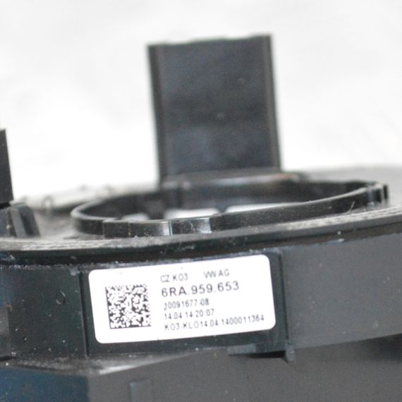 Шлейф подрулевой airbag Skoda Rapid 2012-2022 Шлейф подушки безопасности аирбаг Шкода Рапид 6RA959653 | Зображення 2