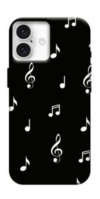 Чохол з картинкою Notes on black для Apple iPhone 16 Plus