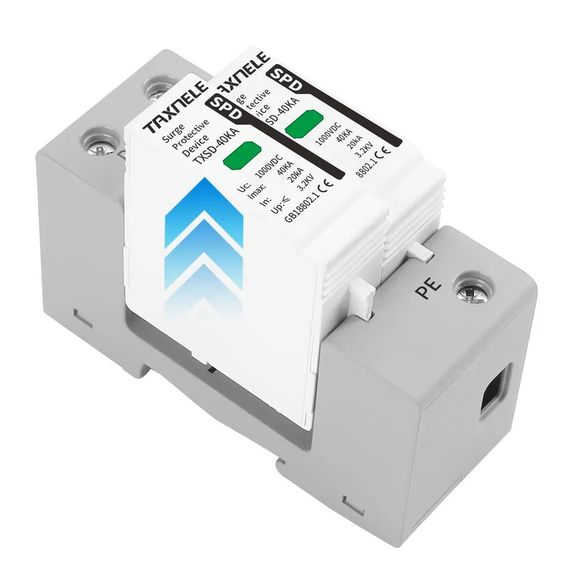 ПЗІП DC 2Р 1000V TAXNELE від імпульсних перешкод на сонячні панелі | Зображення 2