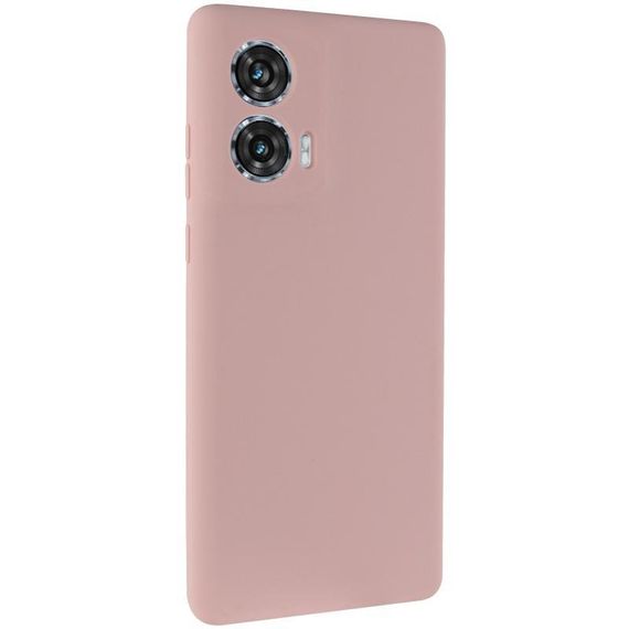 Чохол Silicone Cover Lakshmi Full Camera (AA) для Motorola Edge 50 Fusion Рожевий / Pink Sand
