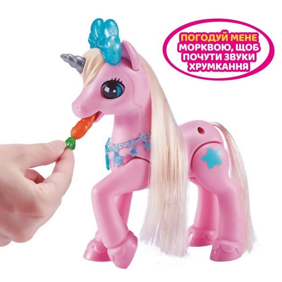 Інтерактивний ігровий набір Чарівний єдиноріг у будиночку Pets Alive S2 9545 зі світлом і звуком | Зображення 6