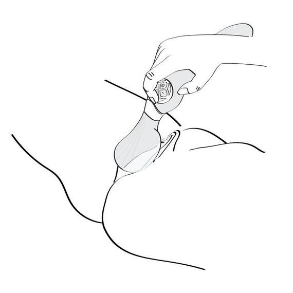 Вібромасажер Shunga Zoa Light Pink, двосторонній | Зображення 4