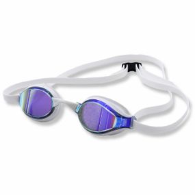 Очки для плавания Renvo Aries Pro Уни Anti-fog Белый, Фиолетовый OSFM (2SG100-03)