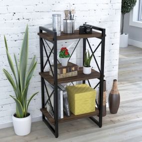 Стеллаж Loft Design Скиф 3-550 орех модена