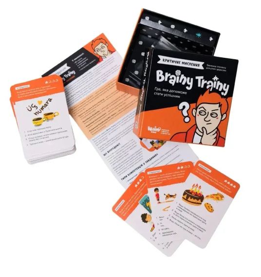 Настольная игра Brainy Trainy Критическое мышление | Зображення 2