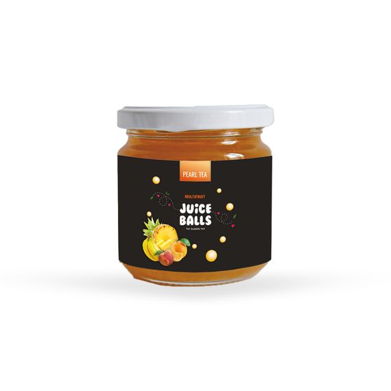 Bubble tea Перлини Мультифрукт 210 г ТМ Pearl Tea
