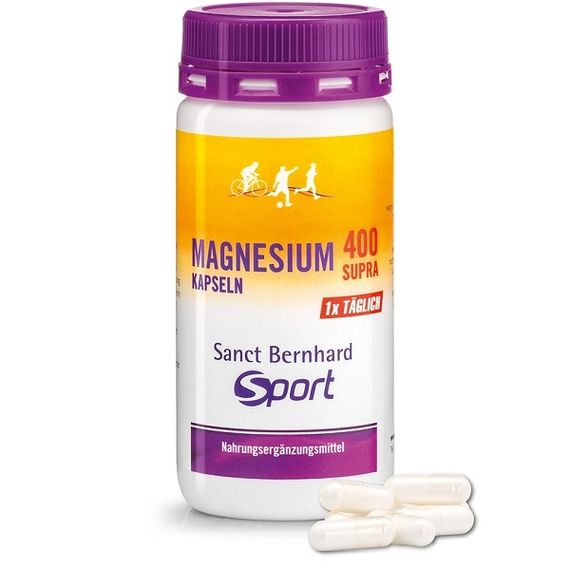 Микроэлемент Магний Sanct Bernhard Magnesium 400 mg supra 120 Caps