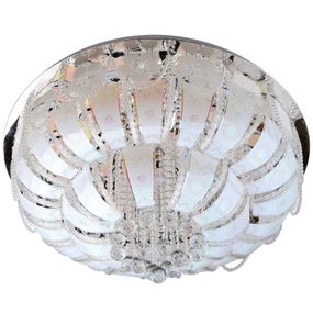 Люстра потолочная с пультом хрустальная E14 40W WH (BCL-624C/12)