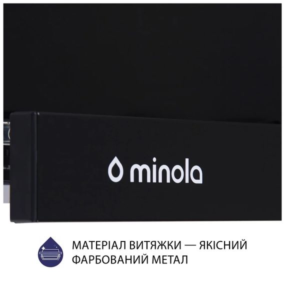 Вытяжка кухонная Minola HTL 6614 BL 1000 LED (HTL6614BL1000LED) | Зображення 8