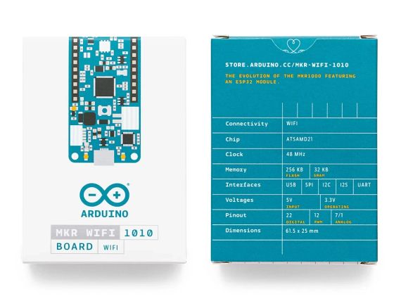 Мікроконтролер Arduino MKR WiFi 1010, SAMD21 Cortex®-M0+ 32-бітний малопотужний ARM® MCU | Зображення 4