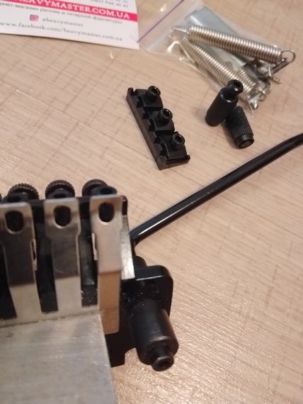 Гітарний бридж Floyd Rose тремоло для електрогітари чорний | Зображення 6