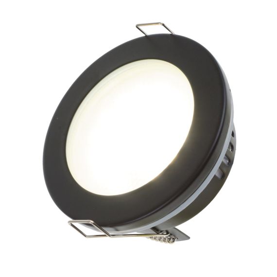 Точечный светильник в ванную HDL-DS 156 GX53 BK IP44 | Зображення 1
