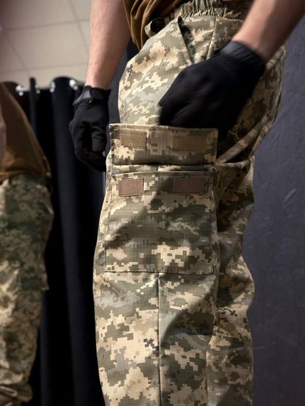 Штани Джогери РіпСтоп На Резинці Піксель Tactical мм14 | Зображення 4