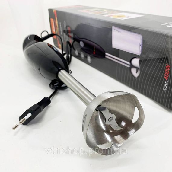 Блендер побутовий електричний DOMOTEC, Занурювальний блендер з ручним керуванням класичний NM-87 | Зображення 3