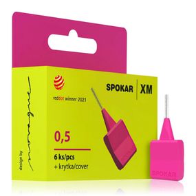 Міжзубні йоржики SPOKAR "XM" 0,5mm., малинові
