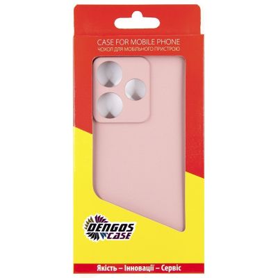 Чехол для мобильного телефона Dengos Xiaomi Redmi 13 4G Soft + Glass Pink (DG-KM-99) | Зображення 3